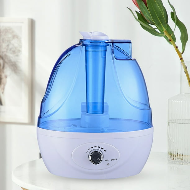 Humidificador de aire ultrasónico 2.5L Humidificador de escritorio para oficina en casa (azul)