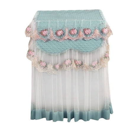 

WANYNG Drill Bit Lace Ruffle Front Machine Durable Washing Home Floral Protection Soft Cover Tools & Home Improvement