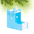 thumbnail image 1 of RENACLIPY Dog Drinking Fountain Pet Water Station Plastic Blue 1Pcs, 1 of 8