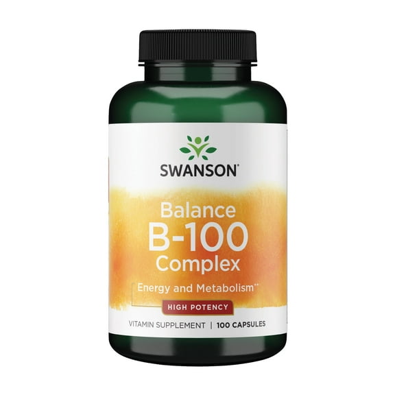 Swanson Balance B-100 Complex - High Potency 100 Capsules