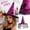 Hot Pink, variant on Womens Halloween Witch Hat Spiderweb Graphic Pointed Cone Cap Lace Veil Wide Brim Gothic Wizard Headwear Cosplay Dress Up Theme Party Accessories