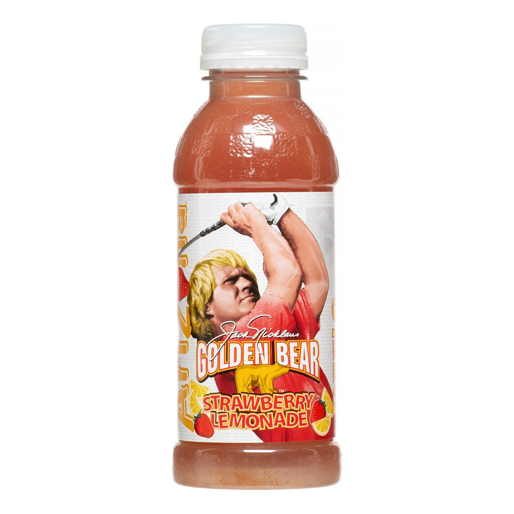 AriZona Golden Bear Strawberry Lemonade, 12 Fl. Oz.