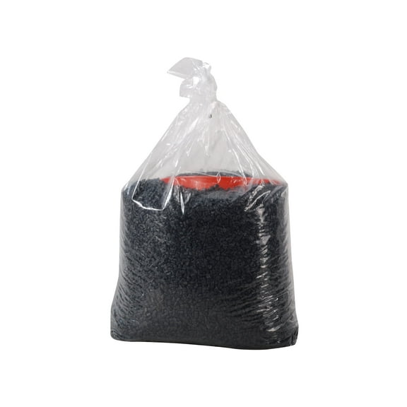 HySkore Rest Bag and Funnel Plastic Pellet Fill Five Pounds Leather Black and Gray