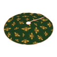 thumbnail image 2 of Bingfone Christmas Tree Skirt Mat Christmas Decoration Interior 48" -Hohey Bee, 2 of 6