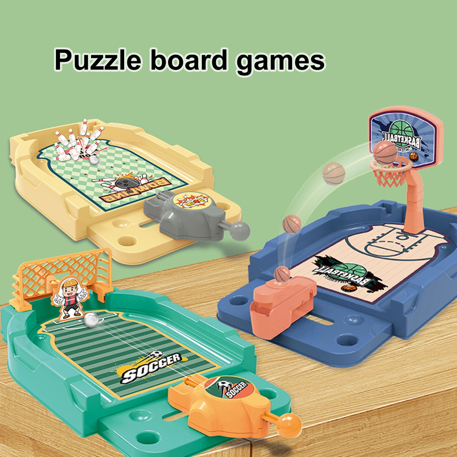 MyBeauty Toy Novelty Interactive Plastic Tabletop Basketball Game for Home