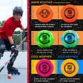 thumbnail image 4 of Pelotas de hockey callejero Franklin Sports Low Bounce, paquete de 3, 4 of 7