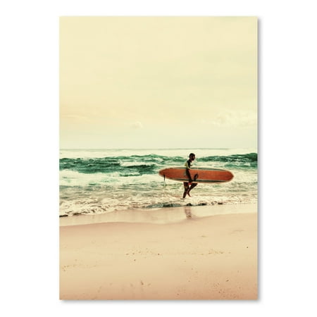 UPC: 0686457561327 | Americanflat Surfer With Desc by Tanya Shumkina Poster Art Print