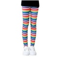 thumbnail image 1 of Baby Girls Printed Milk Silk Pattern Leggings Comfortable Slim Cropped Trousers, 1 of 8