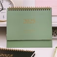 thumbnail image 1 of 2025 Desktop Calendar Stand Up Desktop Year Calendar Table Paper Calendar Daily Scheduler Monthly Pages Easel Calendar, 1 of 4