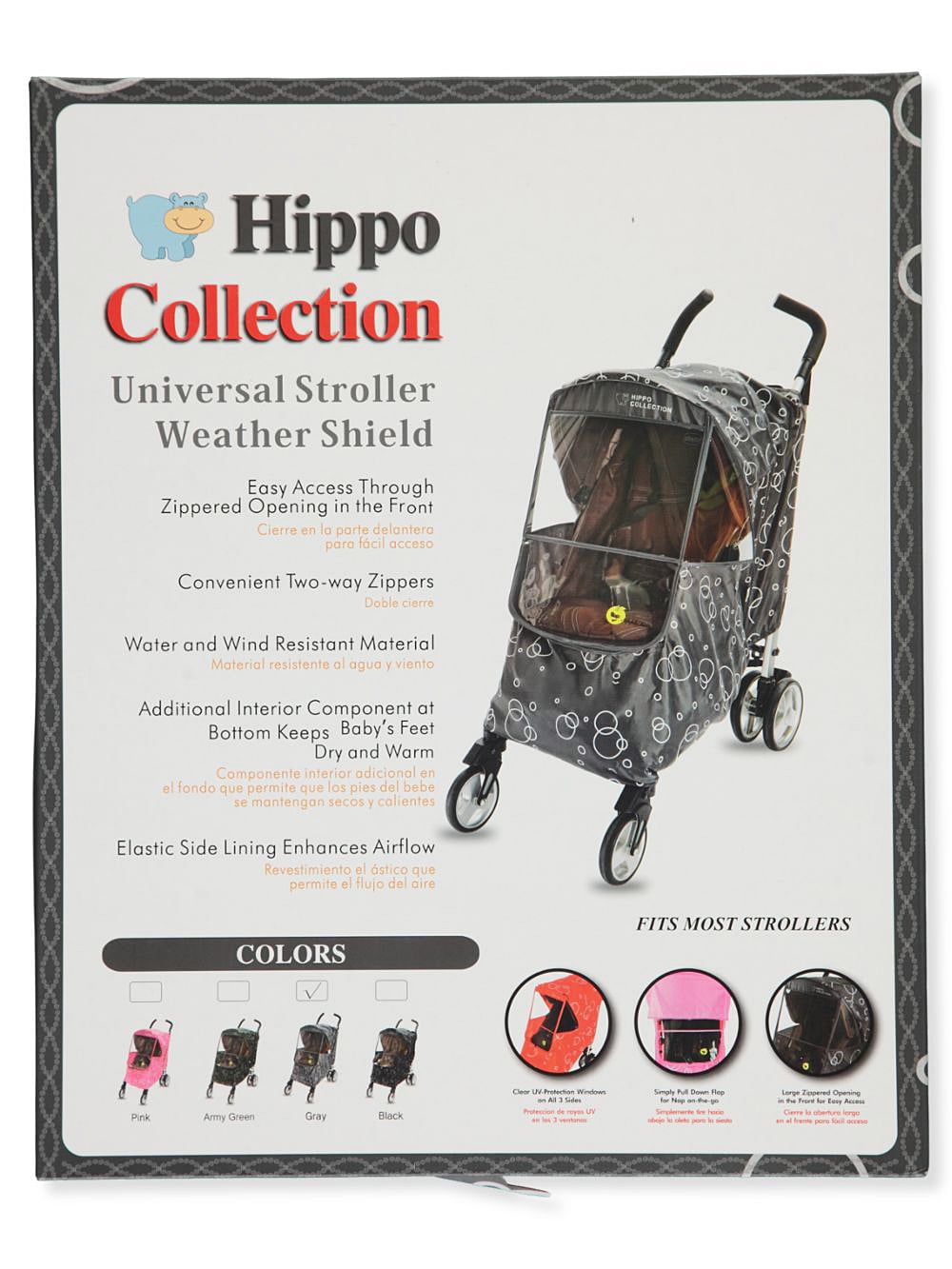 Hippo Collection Universal Stroller Weather Shield