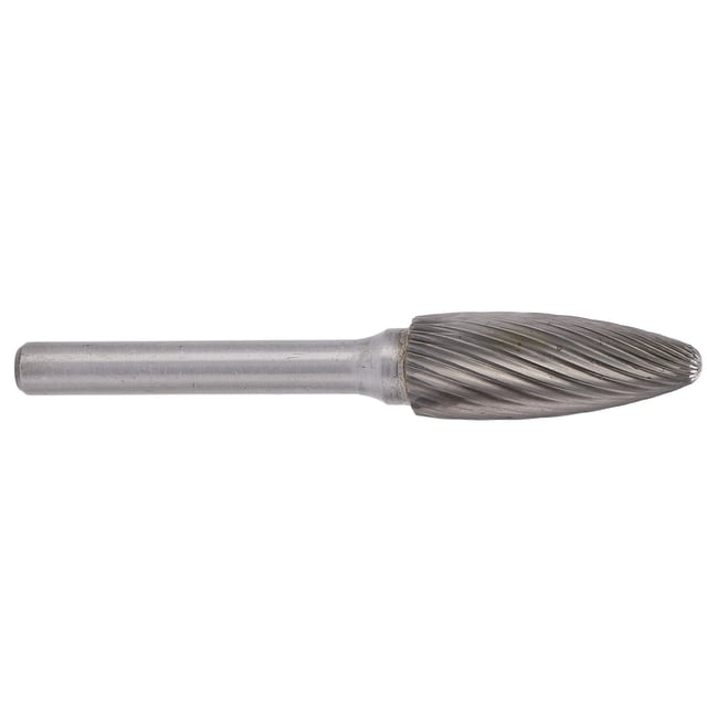 Burr File, High Hardness Single Cut Tree Shape Die Grinder Bit Anti Deform For Automobiles Ships