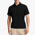 thumbnail image 6 of Men's Wrinkle Free Shirts Business Casual Shirts Short Sleeve Polo, 6 of 8