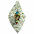 thumbnail image 3 of Floral Lounger Chair Bag, Rhythmic Colorful Flowers Yellow Petals Pattern, High Capacity Storage with Handle Container, Lounger Size, White Multicolor, by Ambesonne, 3 of 5