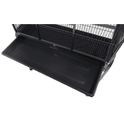 13120 Black Economy Flight Bird Cage, by A&E Cage Company