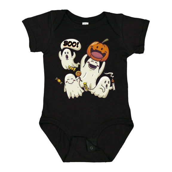 Inktastic Halloween Ghosts Boys or Girls Baby Bodysuit