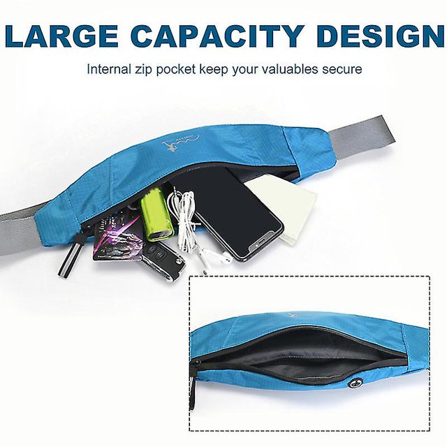 Riñonera para correr, riñonera resistente al agua para correr, riñonera para ciclismo, senderismo, bolsa para correr, bolsa de entrenamiento para Fitness