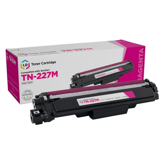LD Products Compatible TN-227M High Yield Products Magenta Toner Cartridge