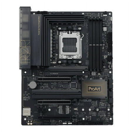 UPC: 0195553988094 | ASUS ProArt B650-Creator Socket AM5 (LGA 1718) Ryzen 7000 ATX content creator motherboard(PCIe 5.0 DDR5 M.2 slot supports PCIe 5.0  2.5G & 1G LAN  USB 3.2 Gen2 Type-C front panel connector with Quick