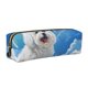 thumbnail image 1 of Disketp Cute Cloud Bichon Frise Estuche de Lápices de Cuero con Cierre, Estuche Compacto para Papelería, Bolígrafos y Accesorios Pequeños, 1 of 7