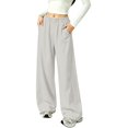 thumbnail image 6 of HIPYLO Teen Oversized Wide Leg Pants with High Waistband Tween Sweatpants for Girls in Flowy Fabric Girls Pants, 6 of 6