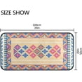 thumbnail image 6 of Area Rugs Carpet for Bedroom Floor Kitchen Rugs Colorful Cute Door Mat Bedside Runner Rug Living Room Washable Non Slip 39×20in, 6 of 7