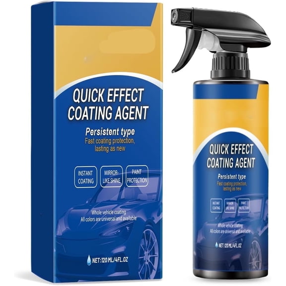 Ailsion Car Spray, 2025 New Quick Effective Coating Spray, Advanced car Quick-Acting Coating Agent spray, 3 in 1 High Protection quicks Cars Coatings Sprays,Waterless Wash,Lasting,For All Cars (1pcs)
