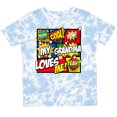 thumbnail image 3 of Inktastic My Grandma Loves Me Boys or Girls Toddler T-Shirt, 3 of 5