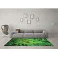 thumbnail image 3 of Ahgly Company Indoor Rectangle Oriental Green Industrial Area Rugs, 6' x 9', 3 of 4