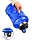 thumbnail image 2 of Botella deportiva grande de 2,2 L/3,2 L, botella de agua de motivación con mango de goma suave, tapa de acero inoxidable a prueba de fugas, sin BPA, boca de botella grande, ideal para gimnasio,, 2 of 5