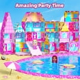 thumbnail image 4 of Juguetes magnéticos para construir casas de muñecas GoBidex Princess Girls 3+, 4 of 8