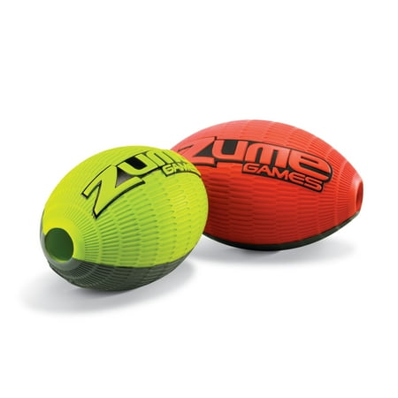 Zume Games Durable Foam Tozz Football Floats in Water Perfect for Ages Six and Up (Mixed Pack)