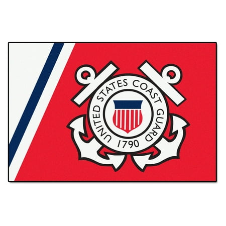 Fanmats Military 46 x 72 in. Rug - Coast Guard Academy