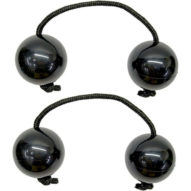 Yazoeia 2pack Kashaka African Instruments,Aslatuas Musical Rhythmic Ball,Single Hand Percussion Asalato For Parties,Classroom (Color : Black) CJC912-175164