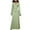 Green, variant on qolati Women's Fall Maxi Dresses Casual Spoon Neck Long Sleeve Ribbed Cocktail Long Dress Soft Bodycon Party Club Lounge Dress