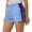 A-Sky Blue169, variant on Yuanlong Women's Sport Shorts Elastic Waist Side Contrast Striped Trousers Stretchy Minimalist Running Workout Bottoms