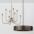 thumbnail image 5 of Capital Lighting 454141DR Eliana 4 Light 31" Wide Drum Chandelier - Dark Brass, 5 of 7