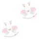 thumbnail image 1 of Guardurnaity Anime Cat Costume Cosplay Animal Accessories Headband Fancy Party Ears Dress 2piezas Naranja L, 1 of 1