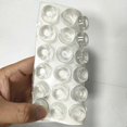 thumbnail image 3 of 12pcs Transparent Self Adhesive Door Stopper Rubber Damper Buffer Cabinet Bumpers Silicone Furniture Pads Cushion Protective Pad, 3 of 5