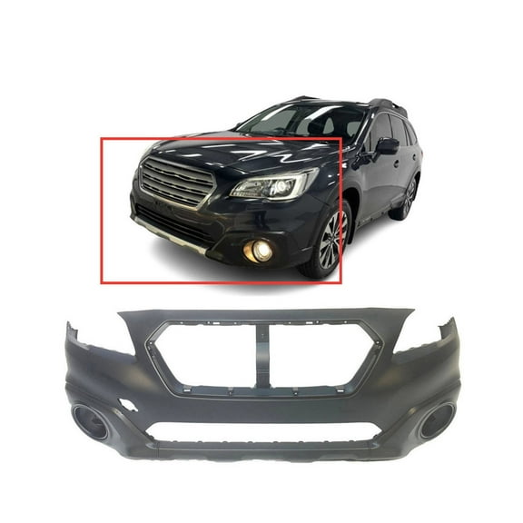 DCP Front Bumper Cover for 2015-2017 Subaru Outback 2.5i 3.6R 57704AL01A SU1000176
