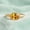 Rose Plated, variant on Oval Cut Citrine Gemstone Bezel Ring, 925 Sterling Silver Yellow Gold Plated Handmade Ring, November Birthstone Elegant Christmas Gift Jewelry for Her