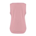 thumbnail image 4 of EKOUSN Women's Summer Basic Sleeveless V Neck Casual Tank Tops Loose Shirts, 4 of 5