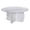 White, variant on Meridian Furniture Formentera Green Marble Coffee Table