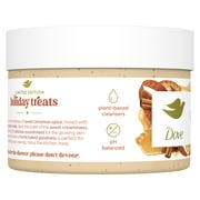 Dove Body Scrub Cinnamon Pumpkin Pie for Deep Nourishment Holiday Treats Limited Edition, 10.5 oz