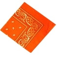 thumbnail image 3 of Toystoory Pañuelo cuadrado para exteriores de 55cm x 55cm, diadema negra y roja de Cachemira estampada para mujeres/hombres/niños/niñas Almacenamiento y organización del hogar naranja Toystoory HA5742-03, 3 of 6