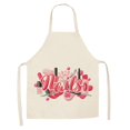 thumbnail image 1 of 1pc Kitchen Cleaning Apron Linen Apron Household Waterproof And Oil-proof Apron, 1 of 2