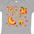 thumbnail image 4 of Inktastic Peach Fruit Party Boys or Girls Baby Bodysuit, 4 of 5