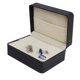 thumbnail image 5 of Gemelos de Cuero PU Negro de 1 Pieza/caja de Almacenamiento de Caja de Almacenamiento con 6 Ranuras , Negro jinwen Gemelos / lazo Clip tienda storeage caja de la caja, 5 of 8
