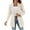 Khaki, variant on Womens Suit Jackets Fashion Y2k Street Style Floral Blazer Long Sleeves Loose Comfy Business Casual Blazer Tops Khaki Medium