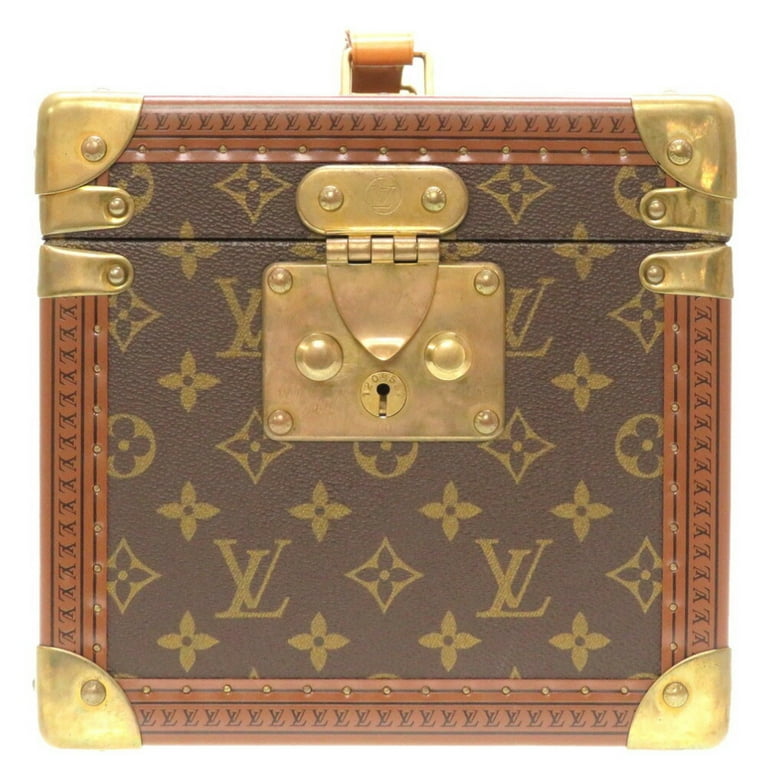 Pre-Owned Louis Vuitton Monogram Bowat Flacon M21828 Makeup Box Case Trunk  (Fair) 