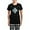 With Checker Pant, variant on CafePress - PD Moreno's Halloween Ghost - Women's Short Sleeve Print T-Shirt and Pants Dark Cotton Pajama Set